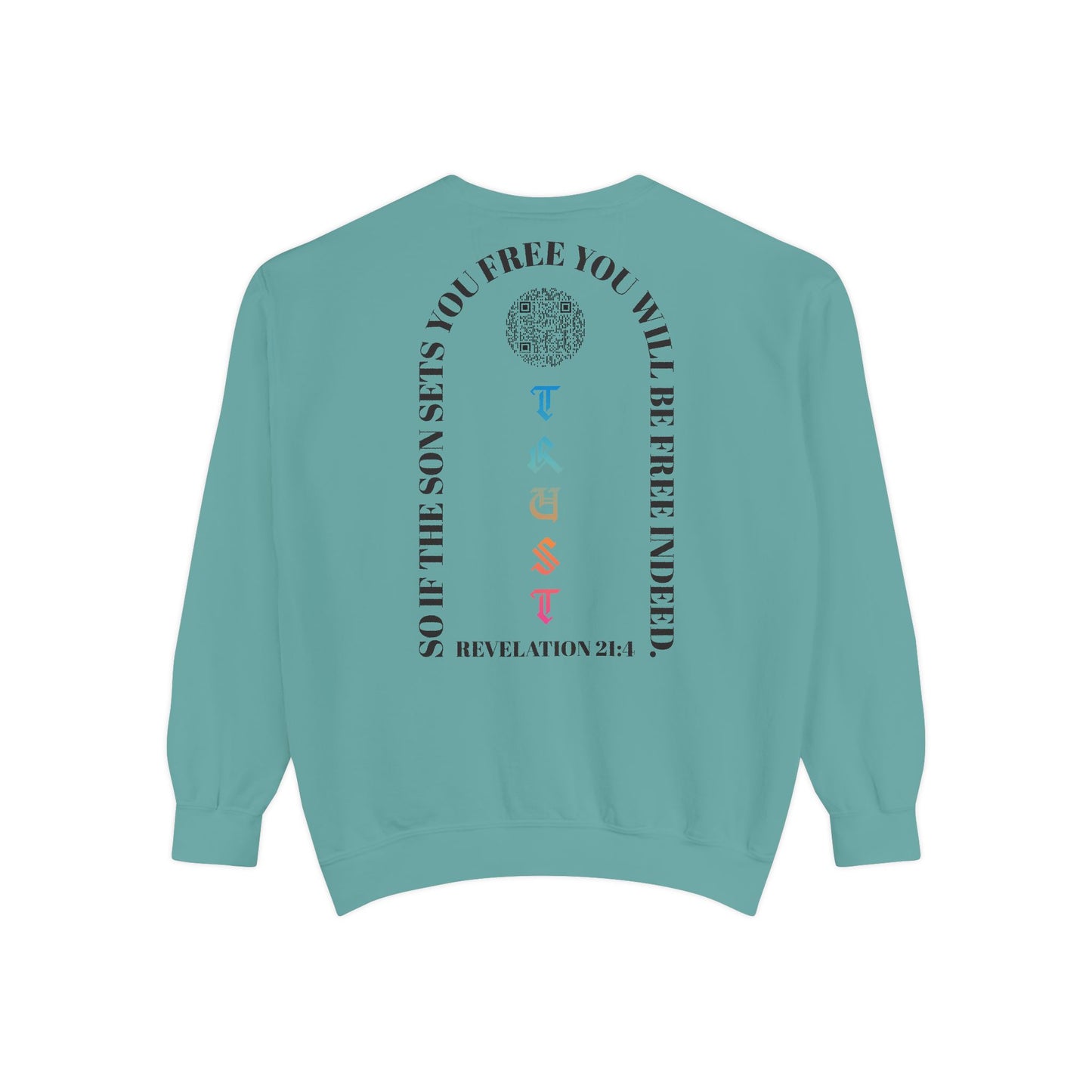 Freedom Sweatshirt, Inspirational Jumper, Freedom Theme Pullover, Freedom Sweater, Christian Clothing, Unisex Sweatshirt