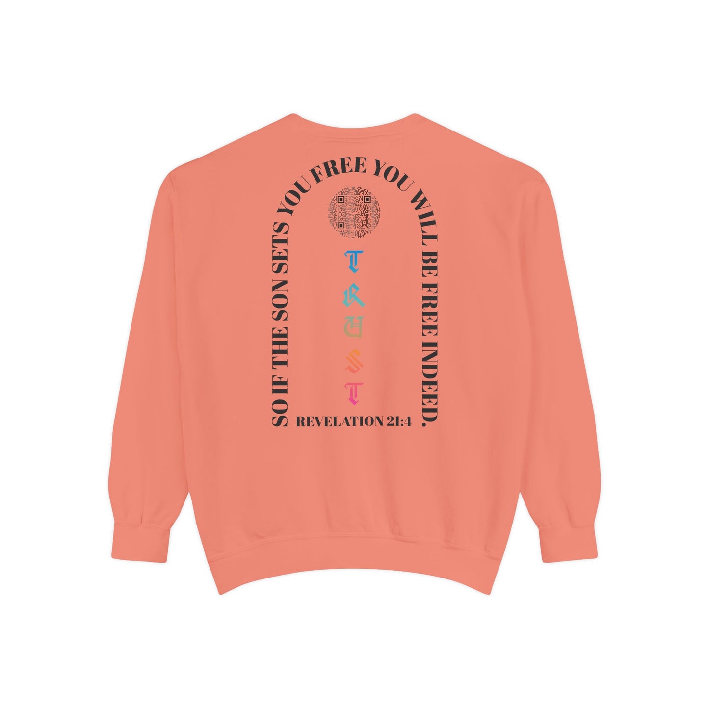 Freedom Sweatshirt, Inspirational Jumper, Freedom Theme Pullover, Freedom Sweater, Christian Clothing, Unisex Sweatshirt