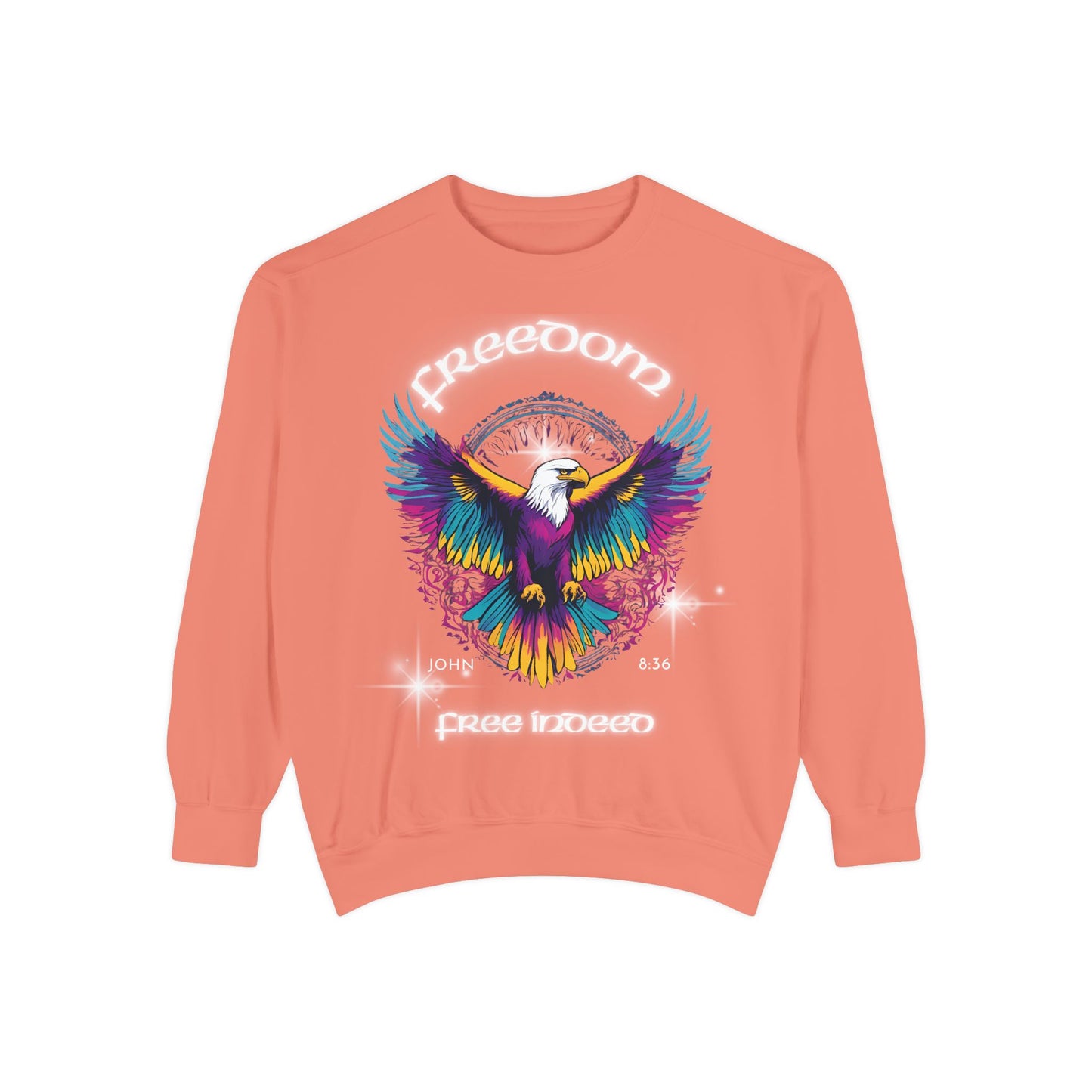 Freedom Sweatshirt, Inspirational Jumper, Freedom Theme Pullover, Freedom Sweater, Christian Clothing, Unisex Sweatshirt