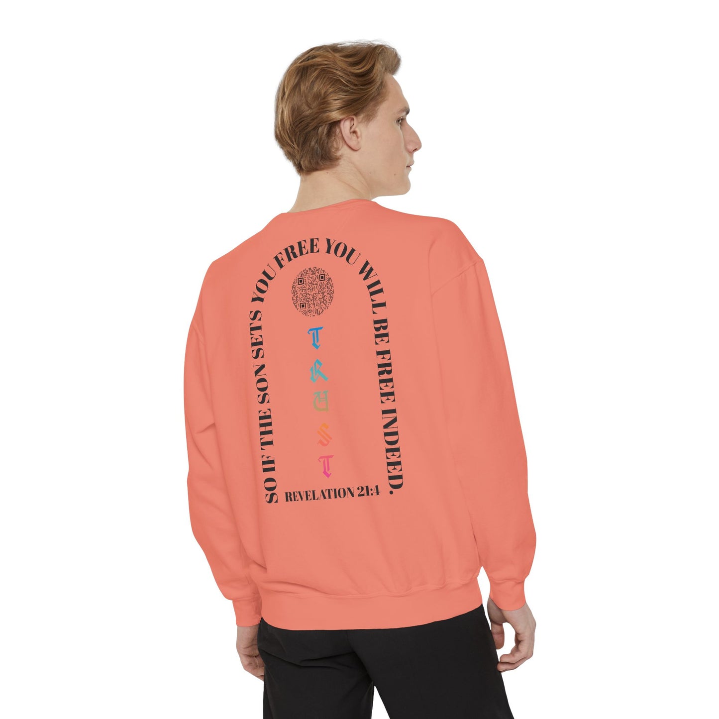 Freedom Sweatshirt, Inspirational Jumper, Freedom Theme Pullover, Freedom Sweater, Christian Clothing, Unisex Sweatshirt