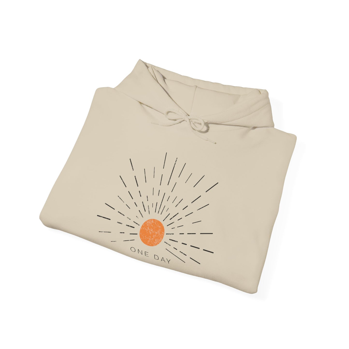 One Day Hoodie | Sunrise | Sunburst Hoodie | Christian Apparel | Wear Your Faith