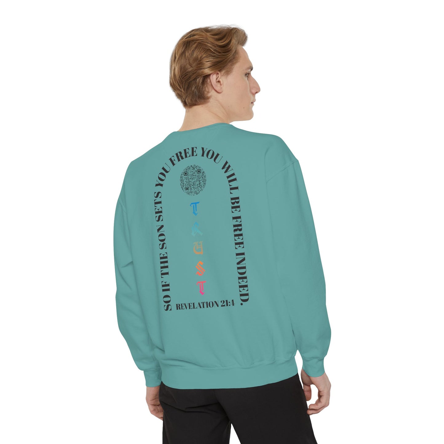 Freedom Sweatshirt, Inspirational Jumper, Freedom Theme Pullover, Freedom Sweater, Christian Clothing, Unisex Sweatshirt