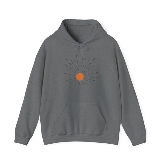 One Day Hoodie | Sunrise | Sunburst Hoodie | Christian Apparel | Wear Your Faith