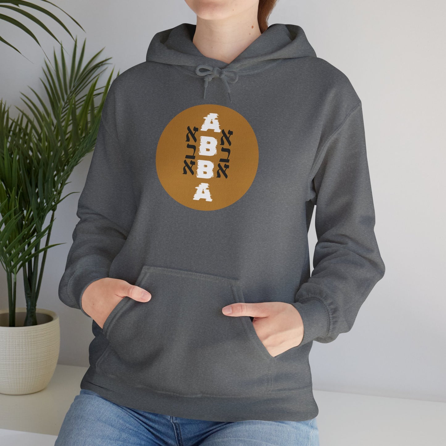 Abba Christian Hoodie, Inspirational Clothing, Oversized Hoodie