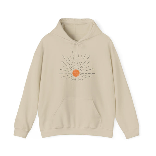 One Day Hoodie | Sunrise | Sunburst Hoodie | Christian Apparel | Wear Your Faith